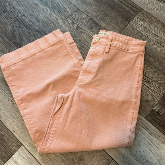 madewell high waist emmett wide leg crop pant 27 4 - Picture 3 of 11